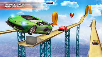 Schermata Mega Ramp Car Racing Master 3D 1