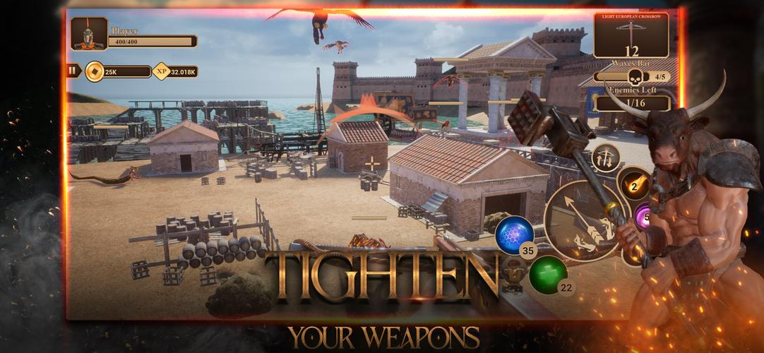 Vulcan's Creed: Mythology Game Captura de pantalla 1