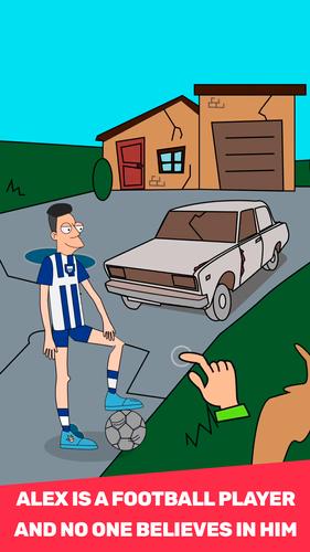 Schermata Alex - Idle Football Star 0