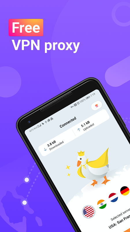 VPN Duck應用截圖第3張