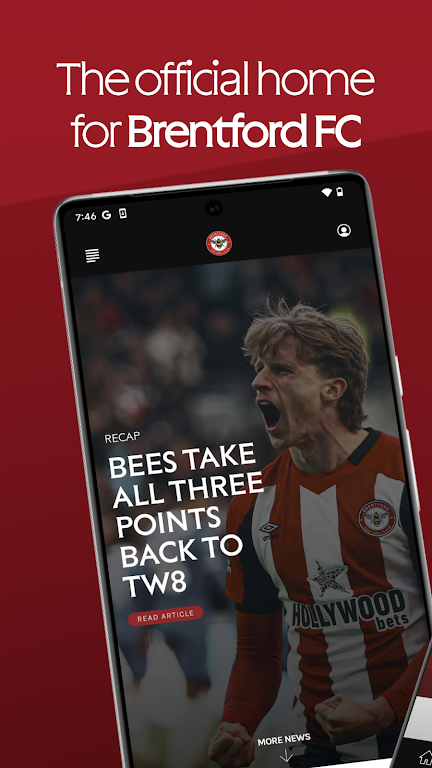 Brentford FC Official应用截图第0张