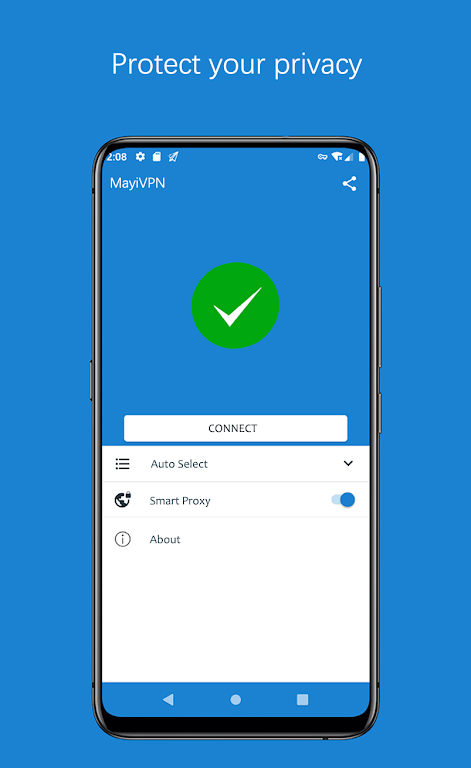 Schermata Mayi VPN 1