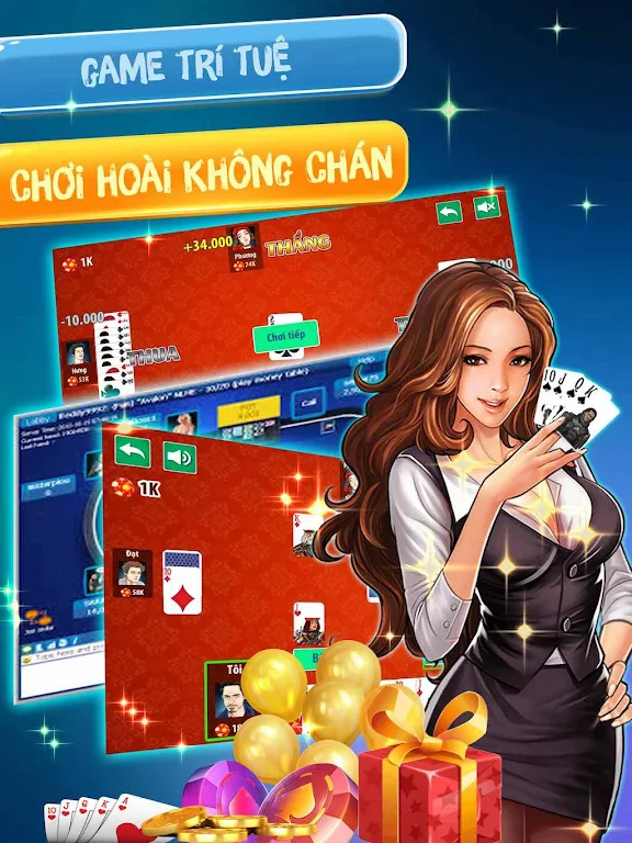 Đánh  tiến lên OFFLINE - tien len mien nam Ekran Görüntüsü 0