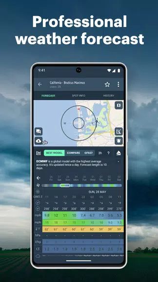 Windy.app - Enhanced forecast Ekran Görüntüsü 1