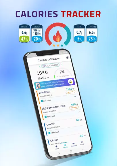 Rashaqa: Steps,Calorie counter Ảnh chụp màn hình 3
