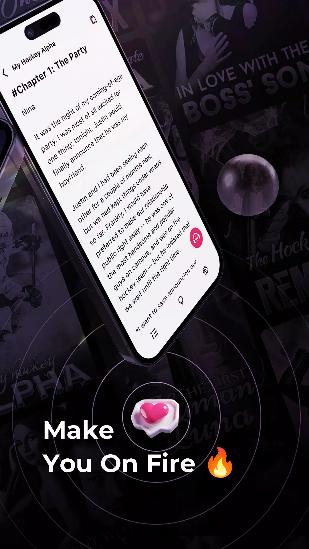Heartify Novel Schermafbeelding 1