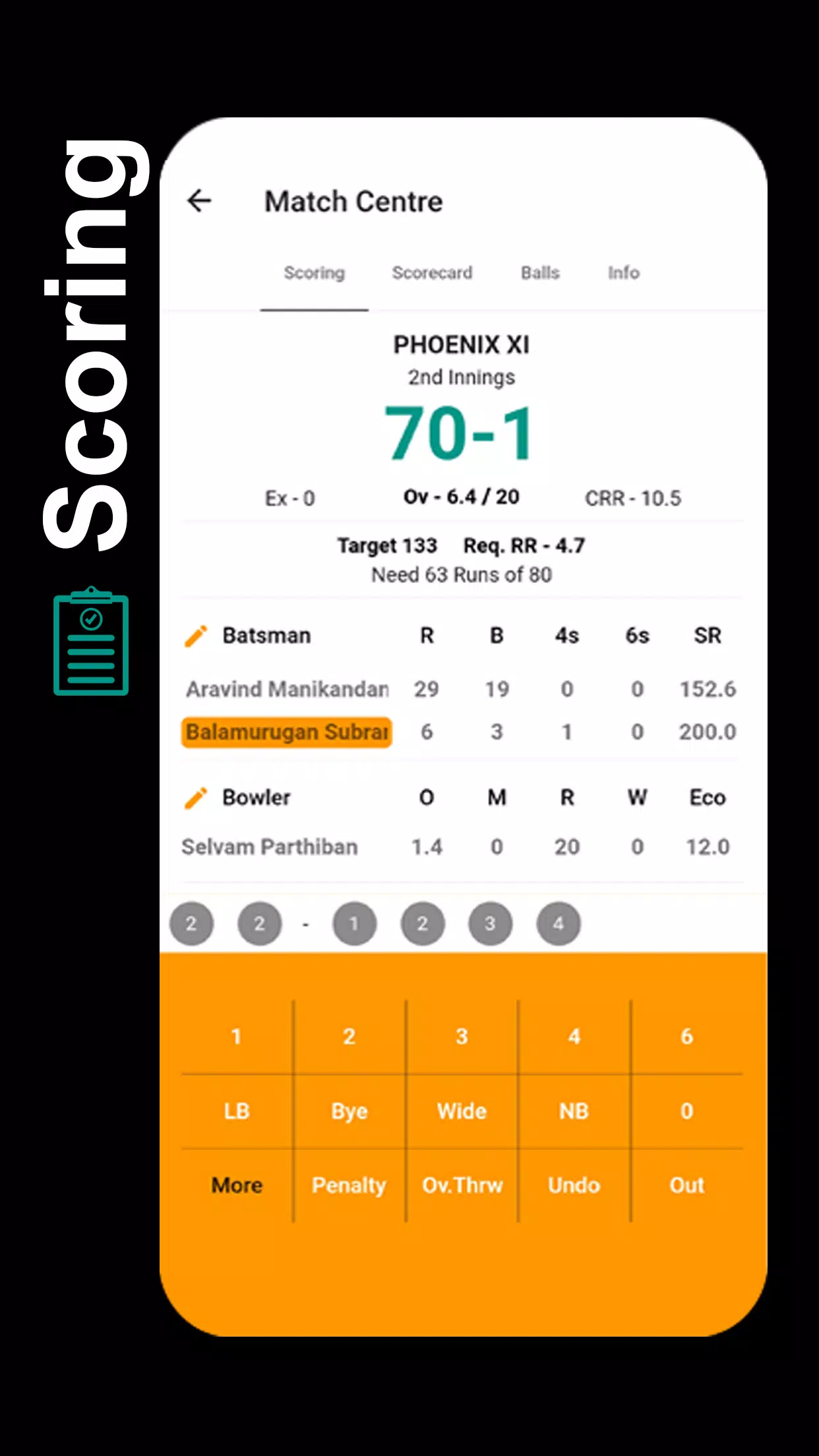 STUMPS - The Cricket Scorer应用截图第0张