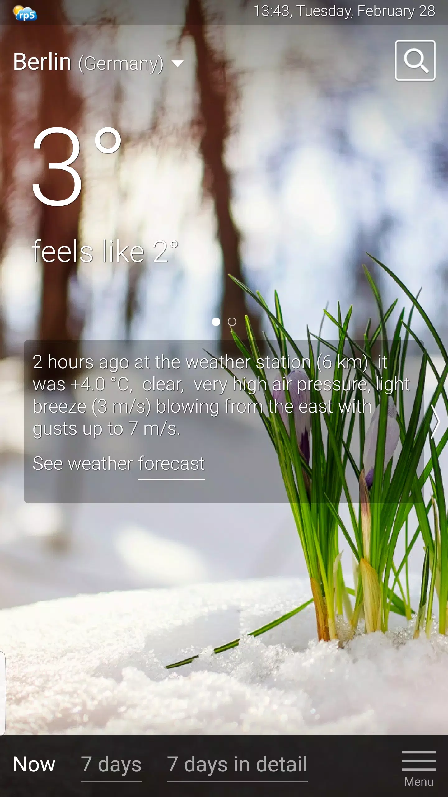 Weather rp5 (2023) 스크린샷 3