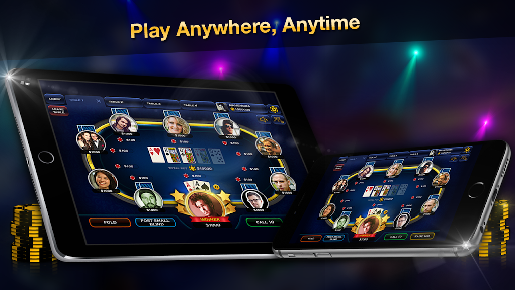 Talented Poker Free Game Schermafbeelding 1