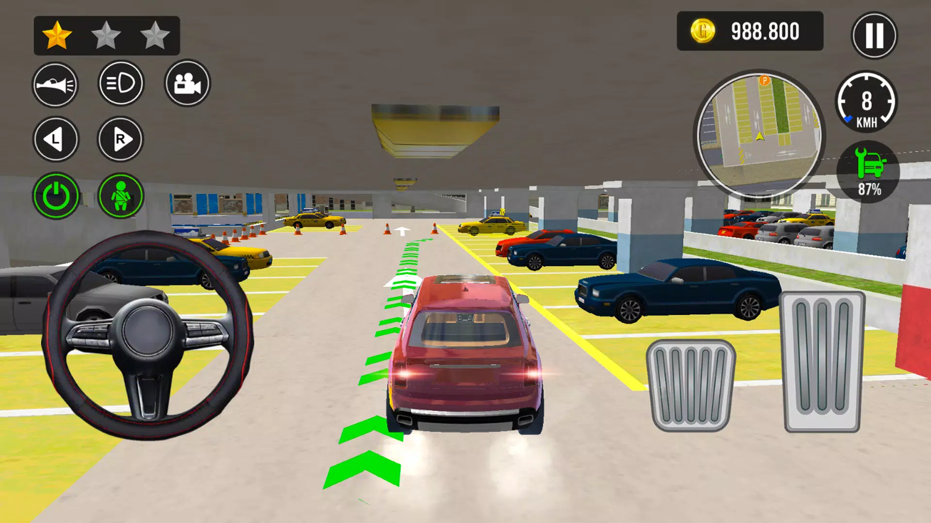 Real Car Parking Master 3D Pro Ekran Görüntüsü 1