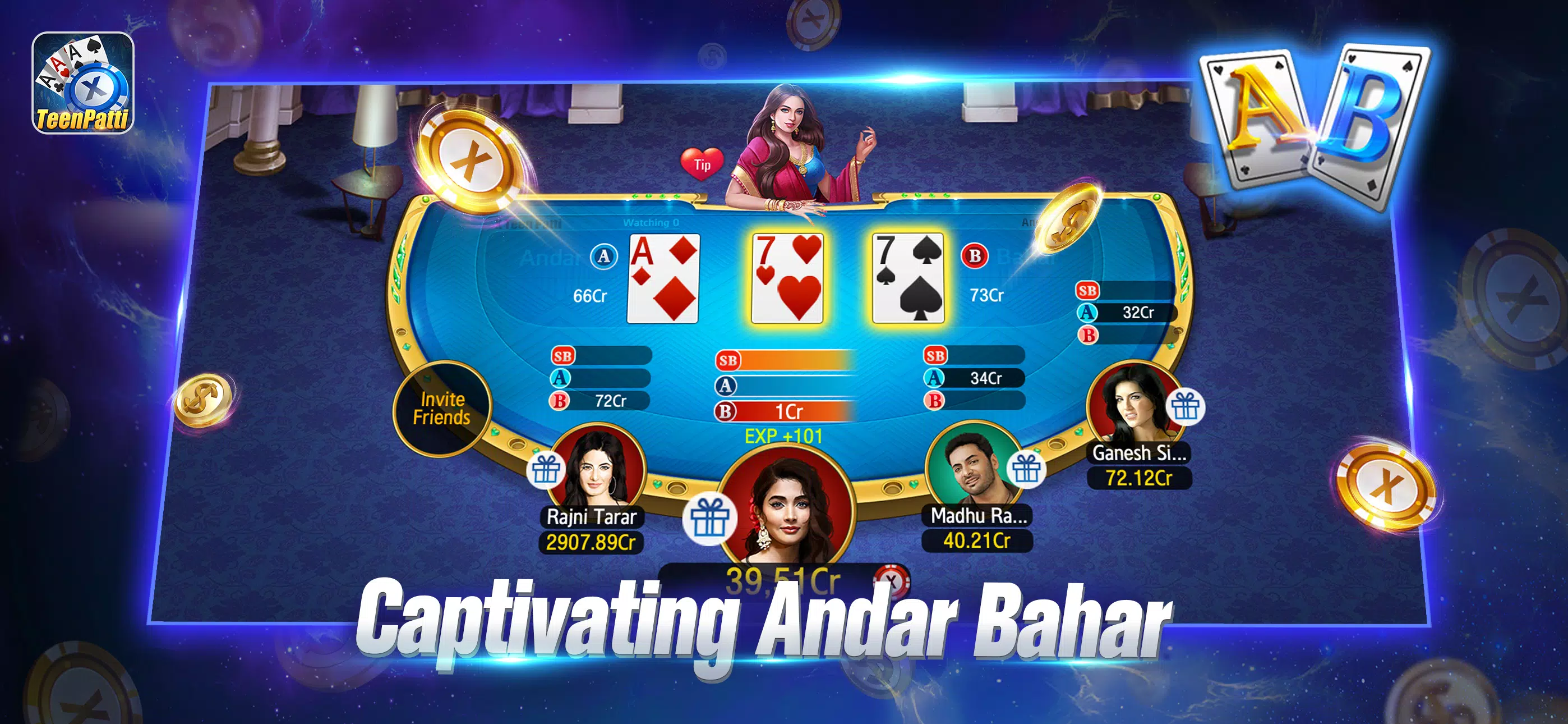 X Teen Patti Captura de pantalla 3