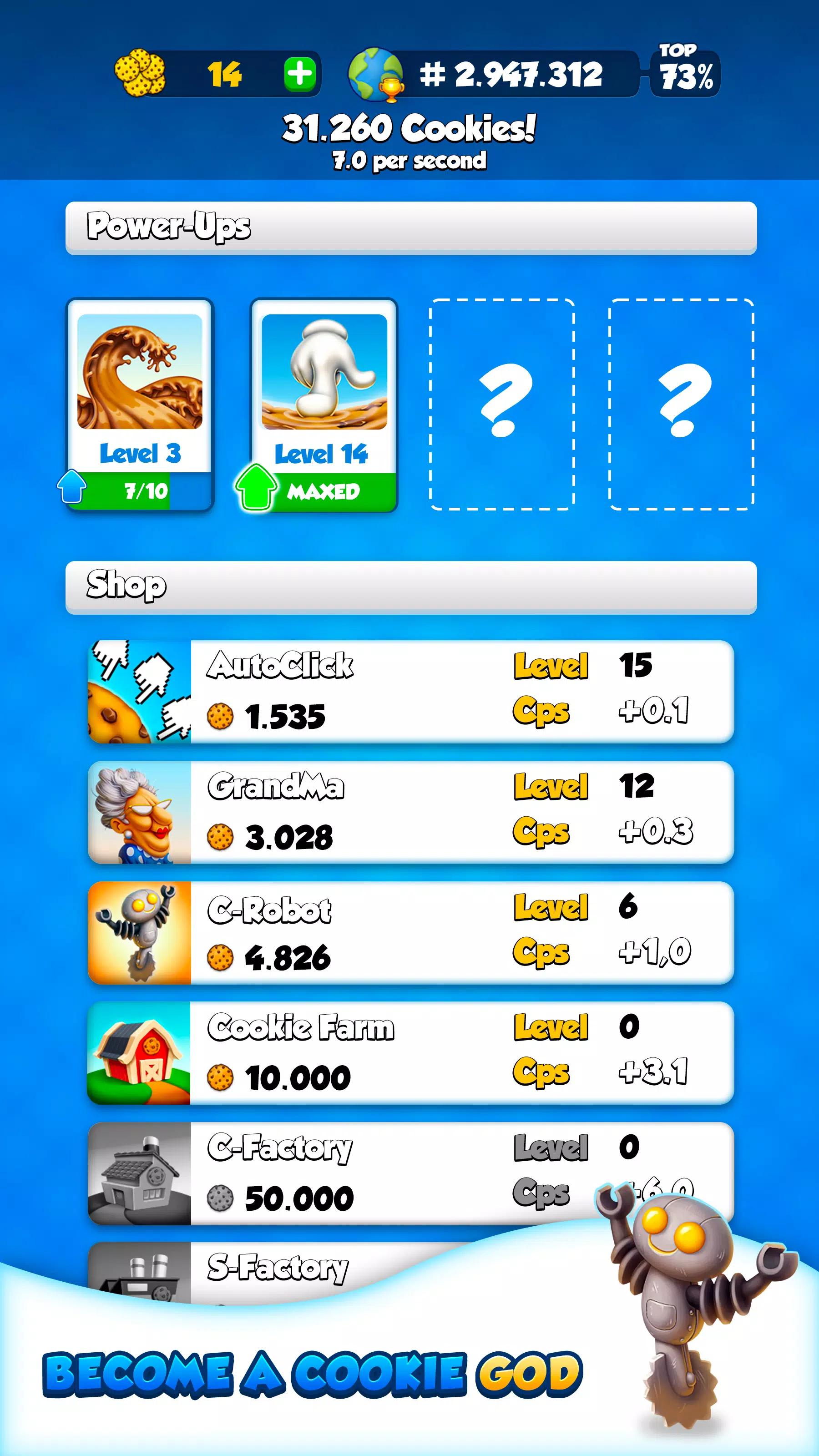 Cookie Clickers™ ဖန်သားပြင်ဓာတ်ပုံ 2