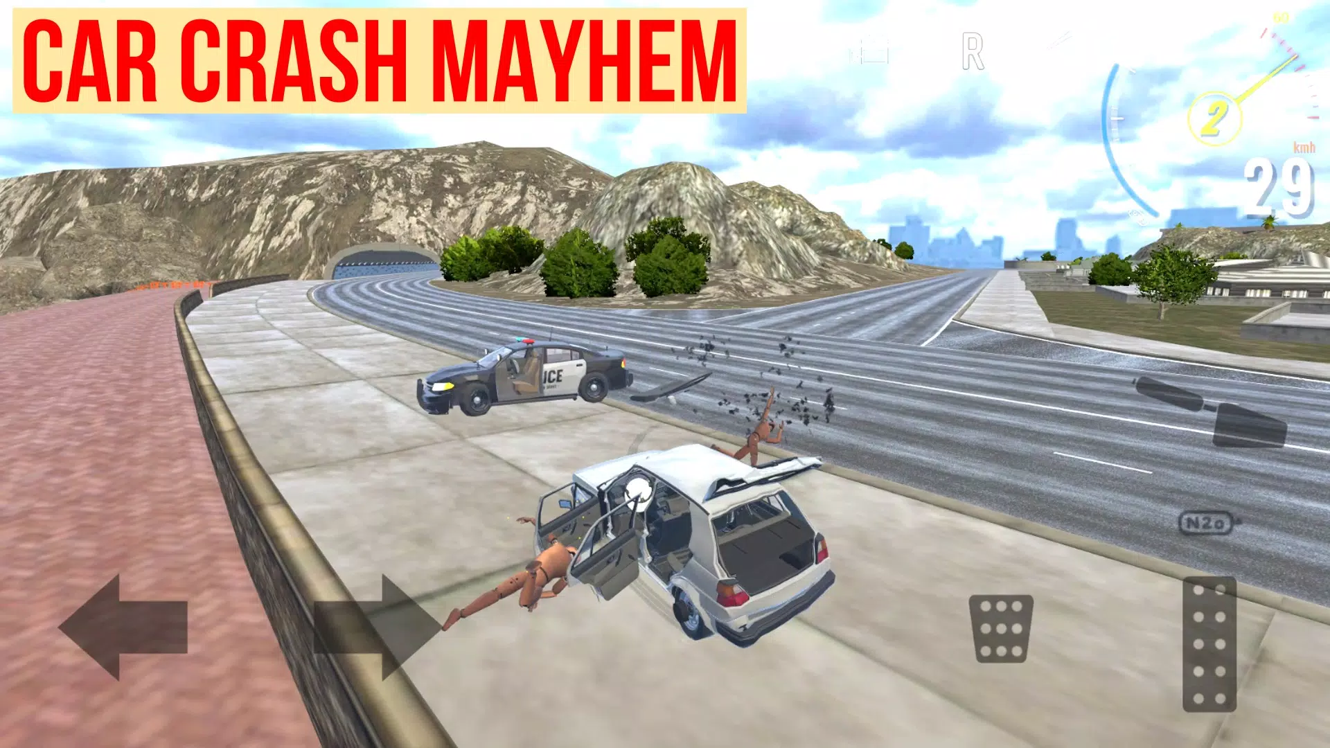 Car Crash Mayhem Captura de tela 3