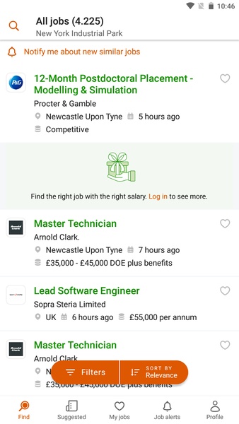 Totaljobs - UK Job Search App应用截图第2张