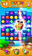 Jewels Track - Match 3 Puzzle Tangkapan skrin 2