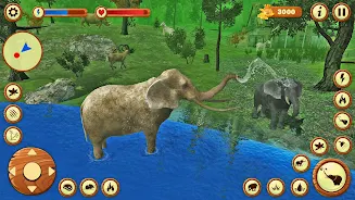 Elephant Simulator City Attack Captura de pantalla 1