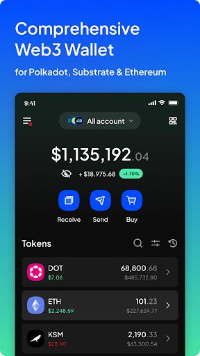 SubWallet Captura de pantalla 3