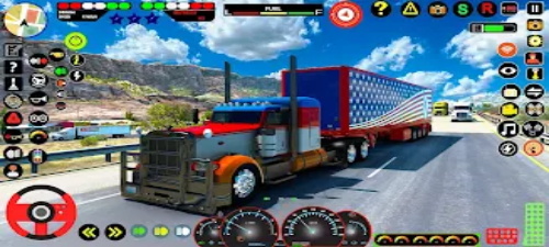 US Truck Simulator Mexico City ภาพหน้าจอ 2