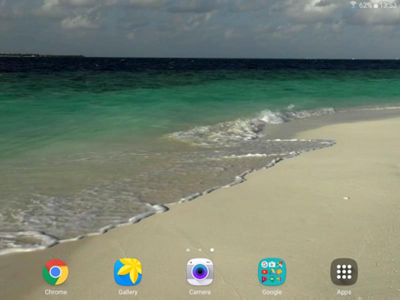 Tropical Beach Live Wallpaper ภาพหน้าจอ 1