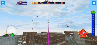 Indian Kite Flying 3D ภาพหน้าจอ 1