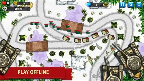 TD - War Strategy Game ภาพหน้าจอ 3