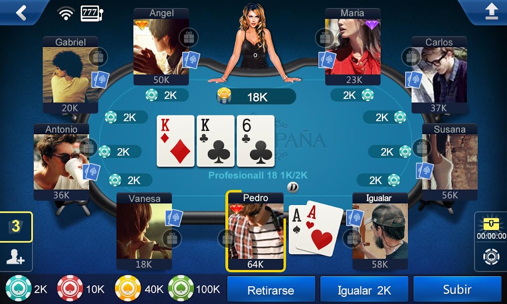 Poker España HD Captura de tela 2