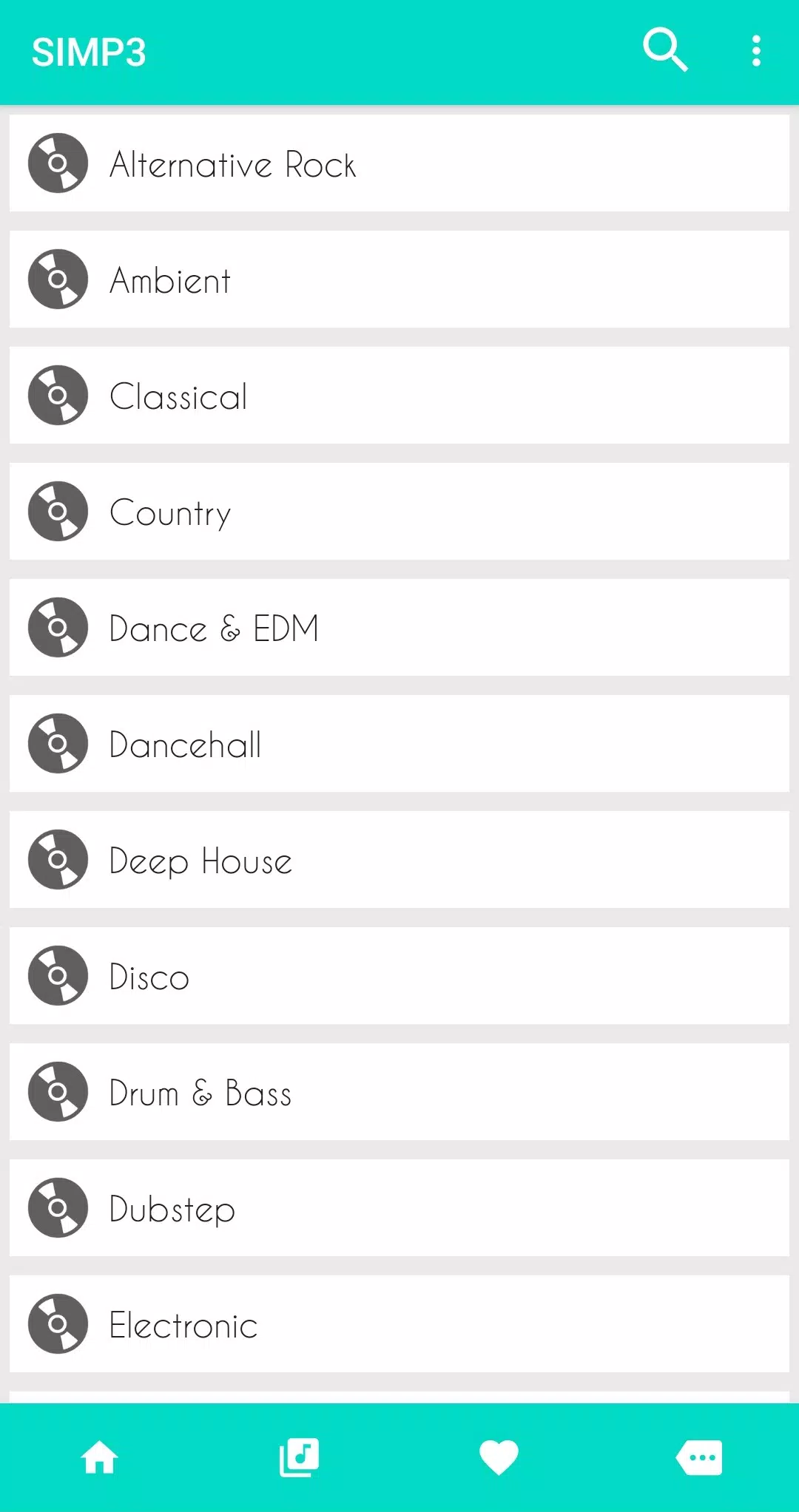 SIMP3 - Download Free Music Captura de pantalla 1