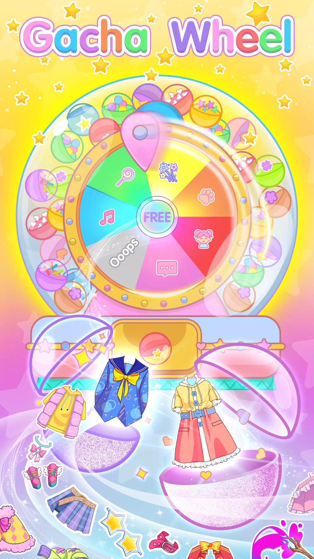 Chibi Doll Dress Up Games ဖန်သားပြင်ဓာတ်ပုံ 1