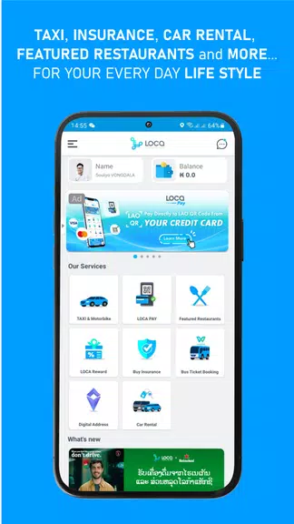 LOCA - Lao Taxi & Super App ဖန်သားပြင်ဓာတ်ပုံ 0