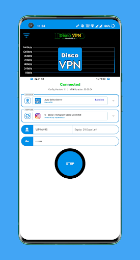 Schermata Disco VPN 1