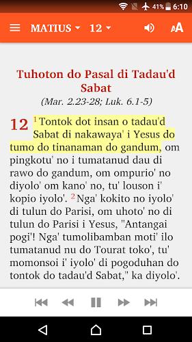 Dusun TDR Bible Captura de pantalla 1