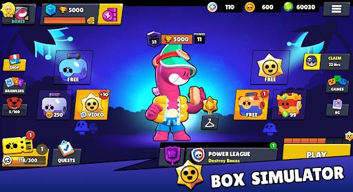 Box Simulator Doug Brawl Stars Captura de pantalla 0