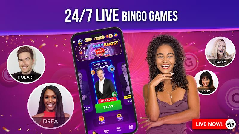 Live Play Bingo: Real Hosts 스크린샷 2