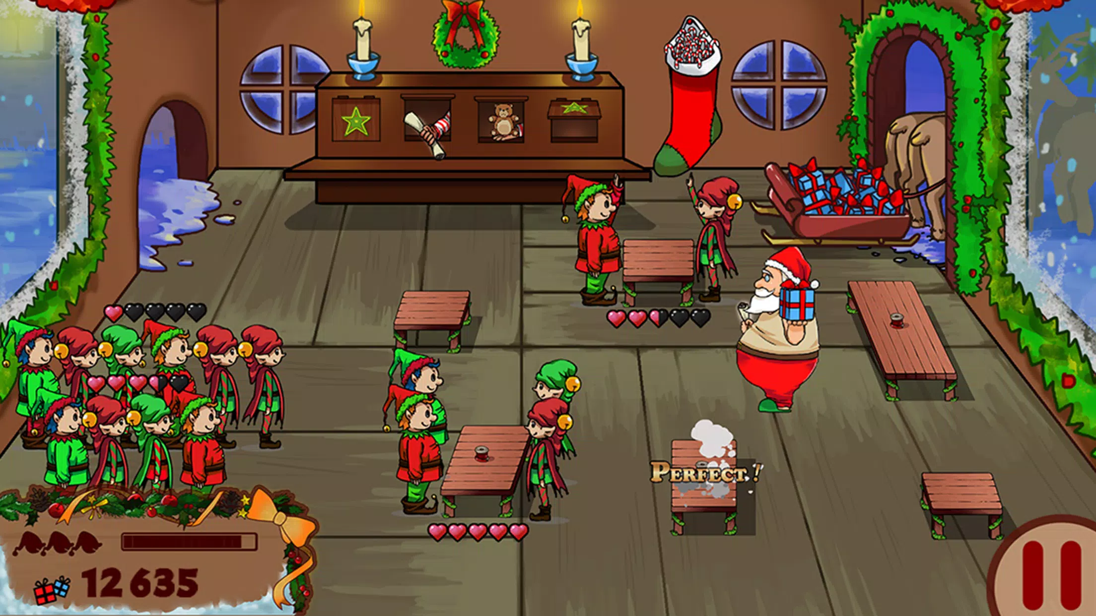 Christmas Factory: rush hour Screenshot 0