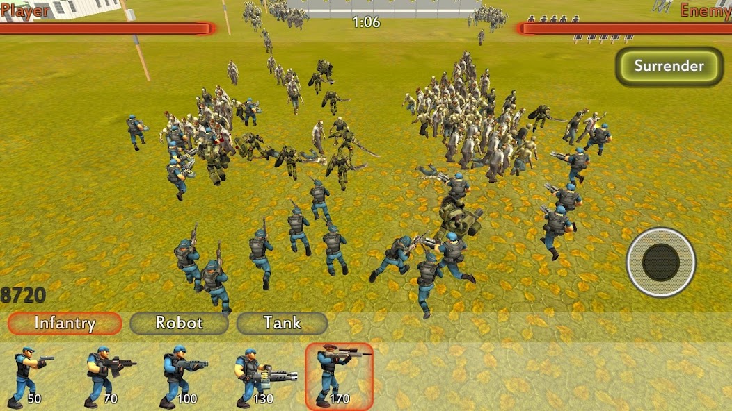 World War 3 Zombie Waves Mod Captura de pantalla 1