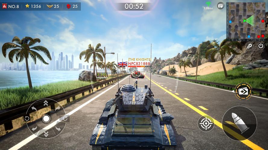 Tank Conflict: PVP Blitz MMO Zrzut ekranu 0