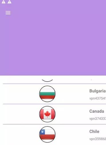 Schermata VPN Express -  high speed VPN 100 server 0