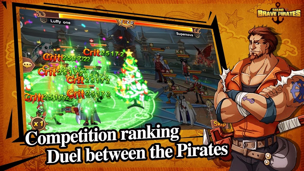 Brave Pirates: Sailing ဖန်သားပြင်ဓာတ်ပုံ 2