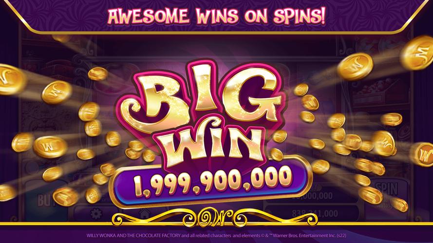 Willy Wonka Vegas Casino Slots Tangkapan skrin 1