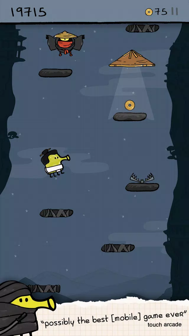 Doodle Jump ဖန်သားပြင်ဓာတ်ပုံ 3