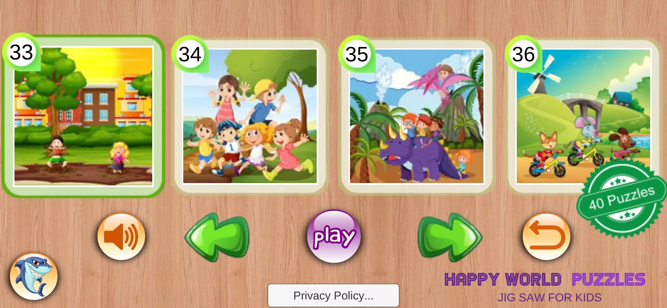 Happy World Puzzles Capture d'écran 2