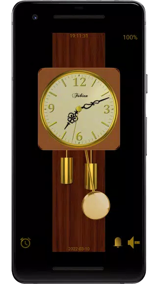 Modern Pendulum Wall Clock Schermafbeelding 1