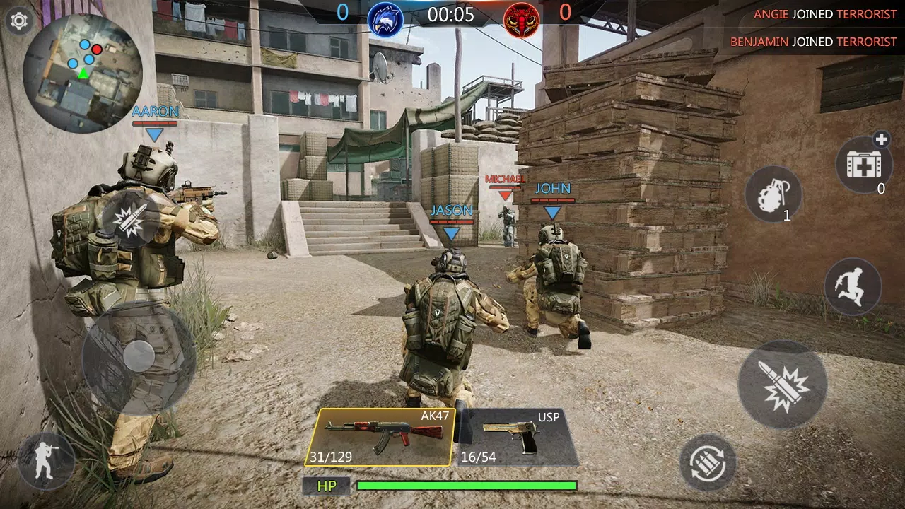 FPS Strike Ops : Modern Arena Tangkapan skrin 1