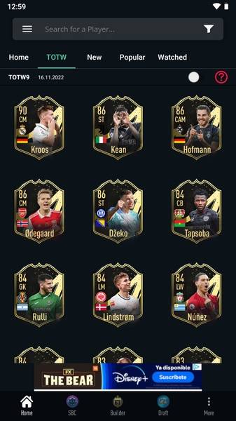 FUTBIN FC 25 Evolutions & More Zrzut ekranu 2