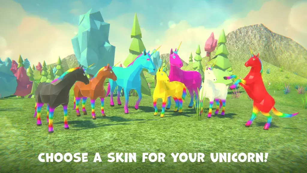 Unicorn Family Simulator Capture d'écran 2