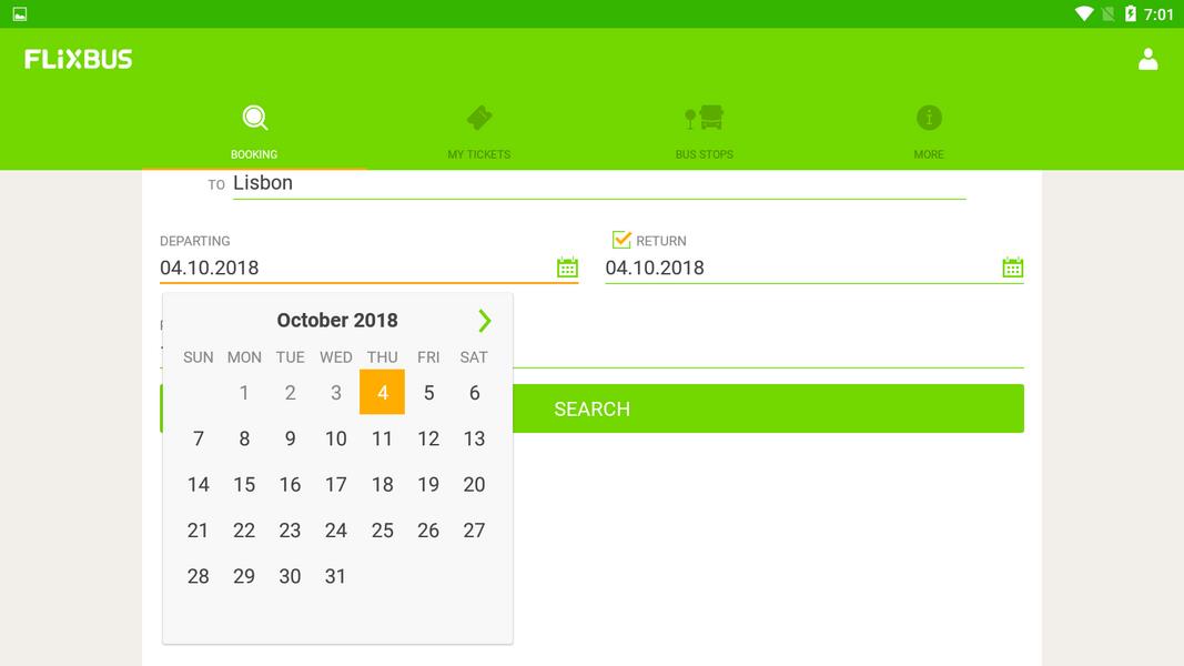 FlixBus & FlixTrain Screenshot 2