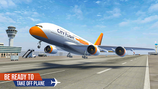 City Pilot Flight: Plane Games স্ক্রিনশট 2