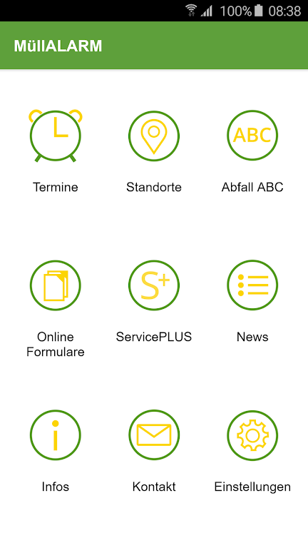 MüllAlarm App Captura de pantalla 0