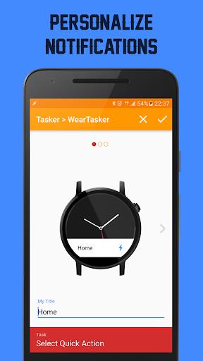 WearTasker - Tasker for Wear Ekran Görüntüsü 3