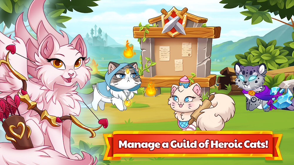 Castle Cats Mod Ảnh chụp màn hình 0